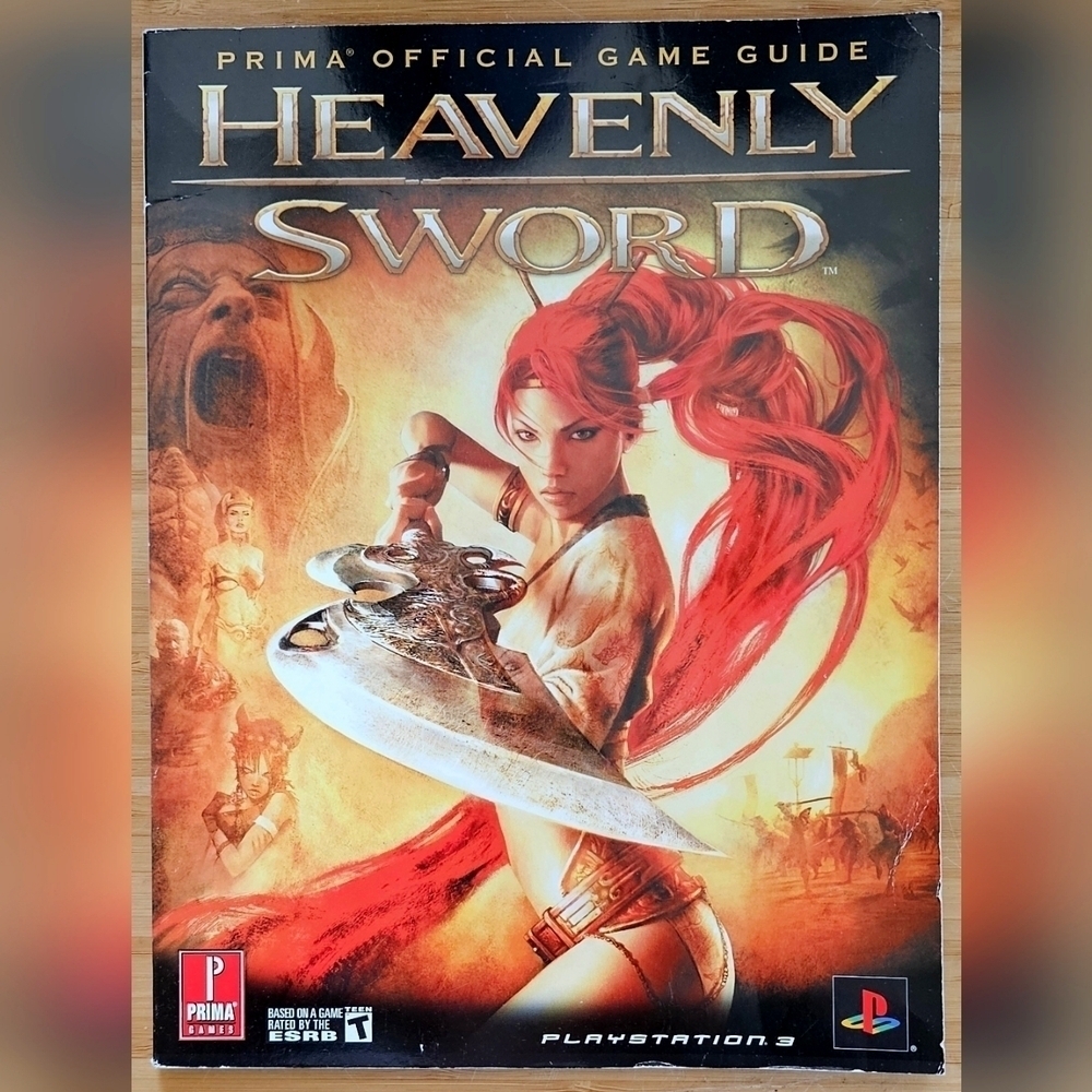 Heavenly Sword Prima Strategy Guide PS3 Playstation 3 2007